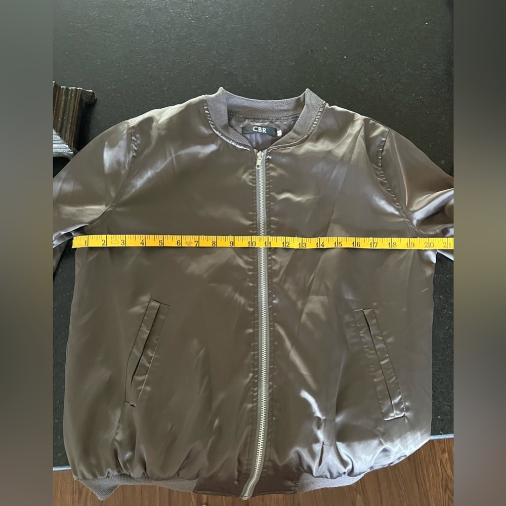 Metallic/brown bomber jacket - Picture 5 of 5